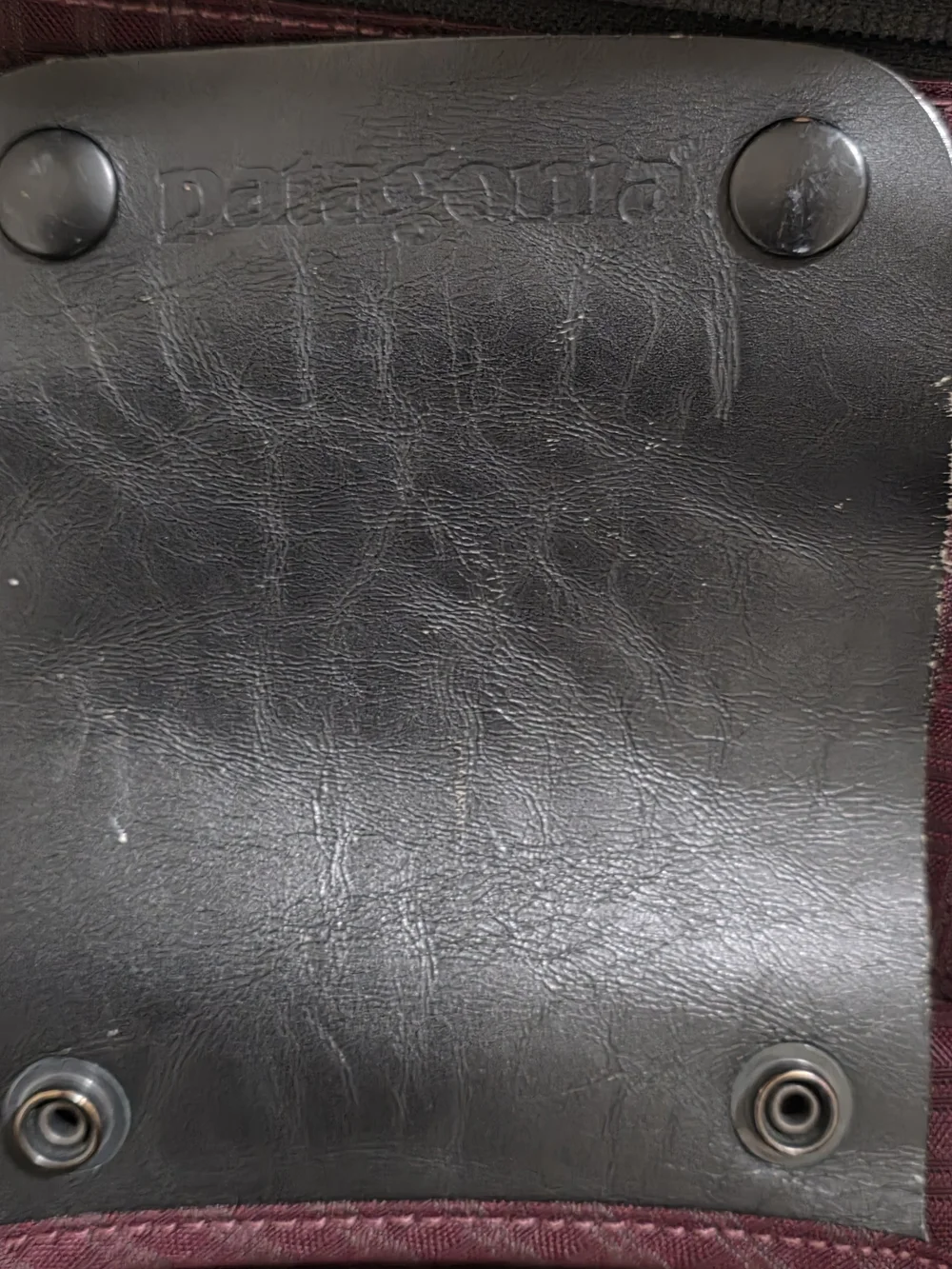 Vintage 2007 Patagonia Black Hole Duffel 90L - Plum Grid (Excellent Condition)